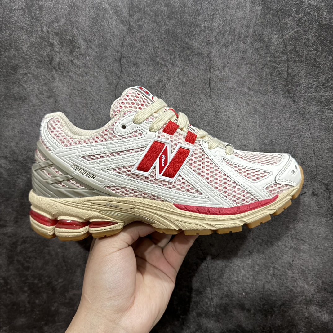 纯原版NB新百伦NewBalanceM1906R灰红色M1906RO系列复古老爹风休闲运动慢跑鞋采用轻质