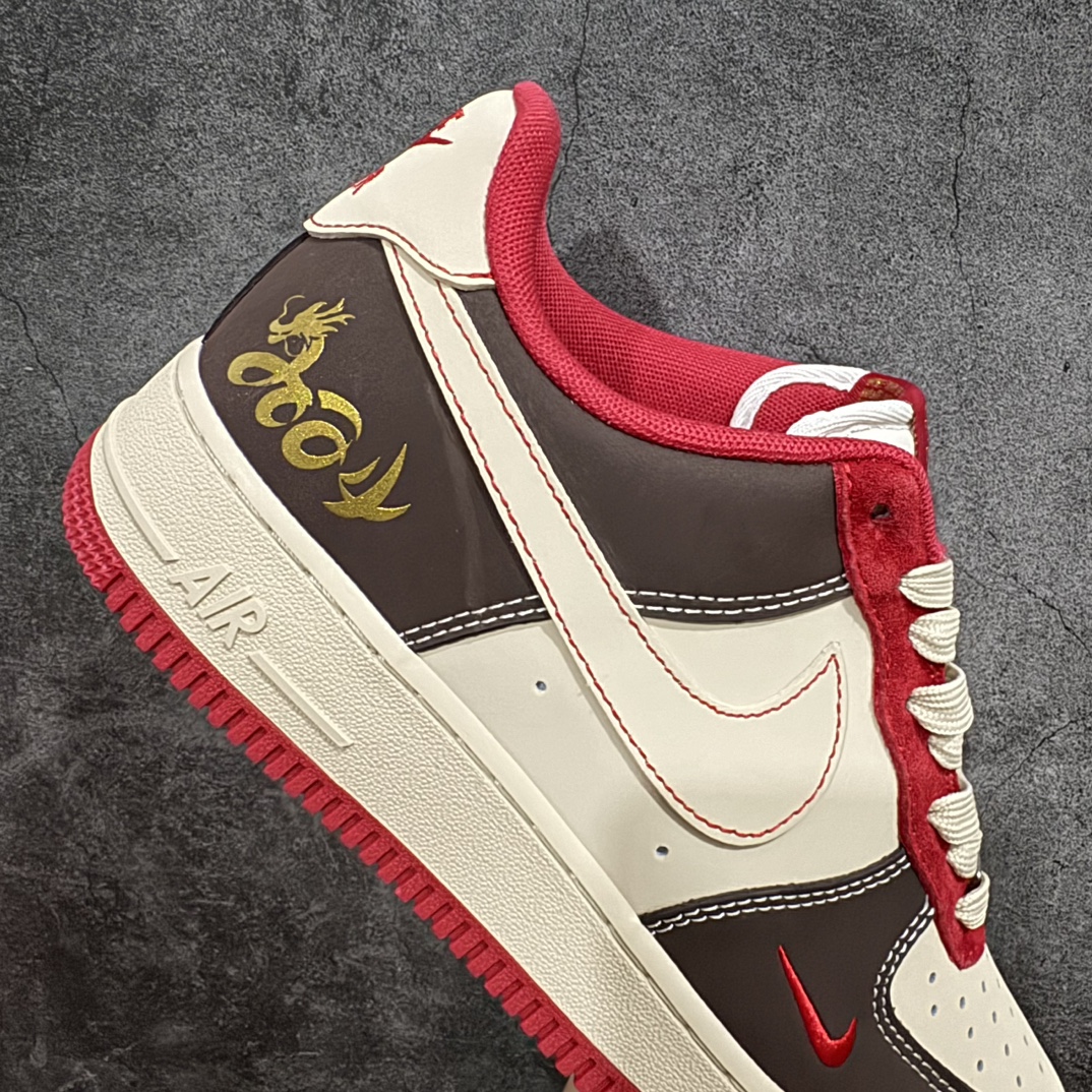 200 Nike Air Force 1 Low 07 龙年限定 黄棕红 LN6238-841