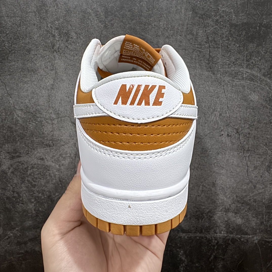 220 耐克Nike SB Dunk Low"Dark Curry"扣篮系列低帮休闲运动滑板板鞋“香橙司康翻转咖喱”FQ6965-700