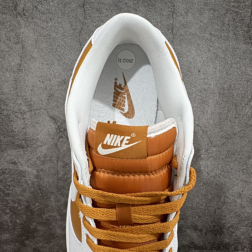 220 耐克Nike SB Dunk Low"Dark Curry"扣篮系列低帮休闲运动滑板板鞋“香橙司康翻转咖喱”FQ6965-700