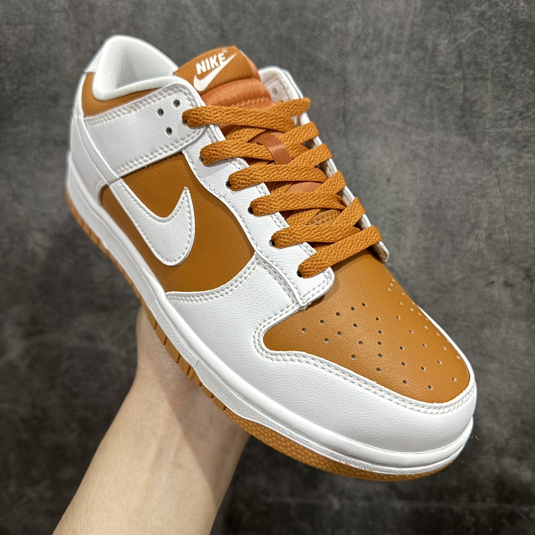 220 耐克Nike SB Dunk Low"Dark Curry"扣篮系列低帮休闲运动滑板板鞋“香橙司康翻转咖喱”FQ6965-700