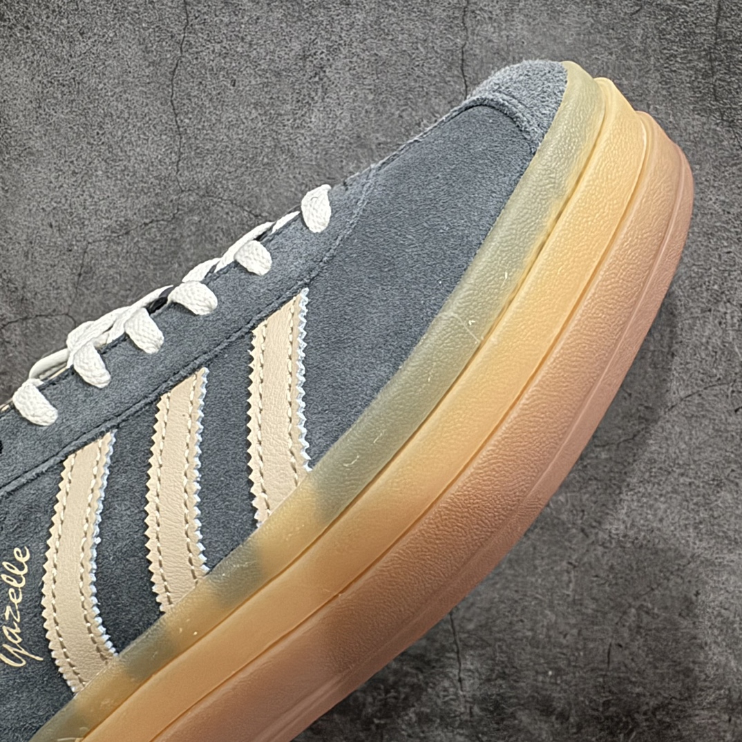 220 【渠道纯原】Ad Originals Gazelle Bold IE0428 三叶草厚底休闲防滑耐磨低帮板鞋