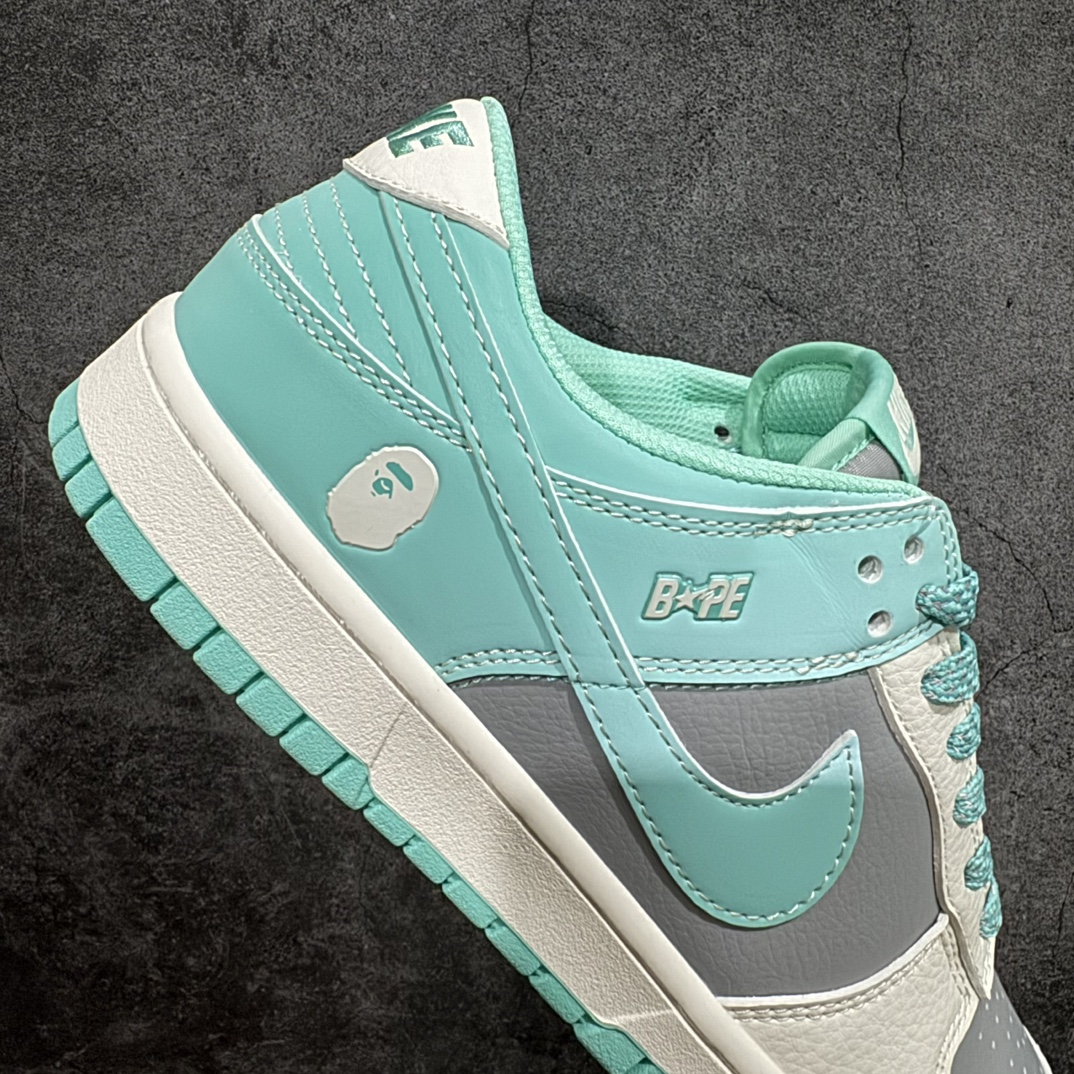 280 【定制版】Nk SB Dunk Low BAPE联名-米灰靛青 板鞋 BB8969-003