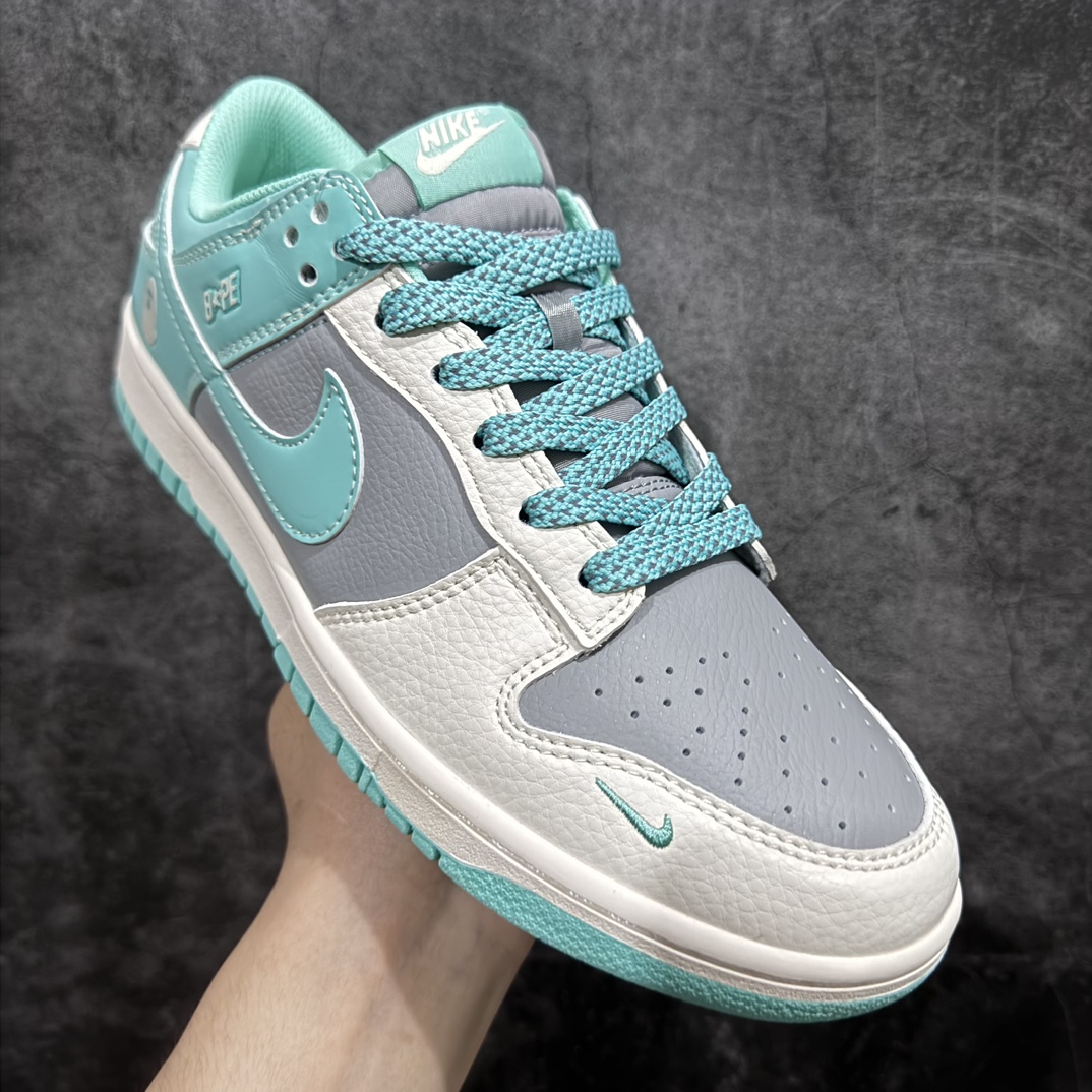 280 【定制版】Nk SB Dunk Low BAPE联名-米灰靛青 板鞋 BB8969-003