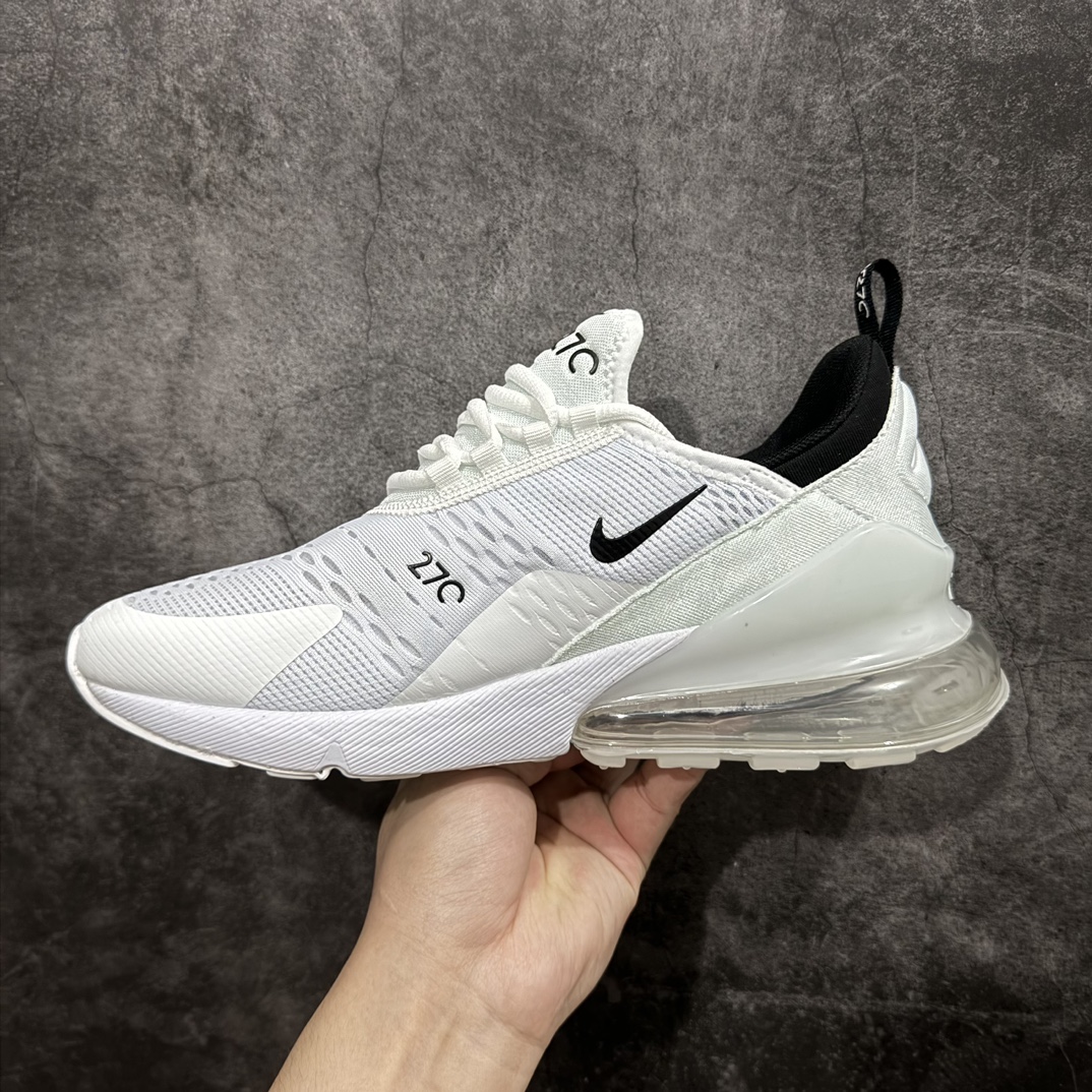 图片[2]-【公司级】NK React Air Max 270 混合科技后掌半气垫慢跑鞋 AH8050-100nn设计灵感源自两款搭载大型AIR缓震配置的经典鞋款 该鞋款后跟增加NK大型AIR气垫缔造柔软脚感 兼具非凡优质外观和出色穿着体验 性能出众的一双跑步鞋 时尚的一体鞋面高频搭配编织条纹 动感且活力满满 性能也非常强悍  尺码：36 36.5 37.5 38 38.5 39 40 40.5 41 42 42.5 43 44 44.5 45 编码：JZ210220-鞋库