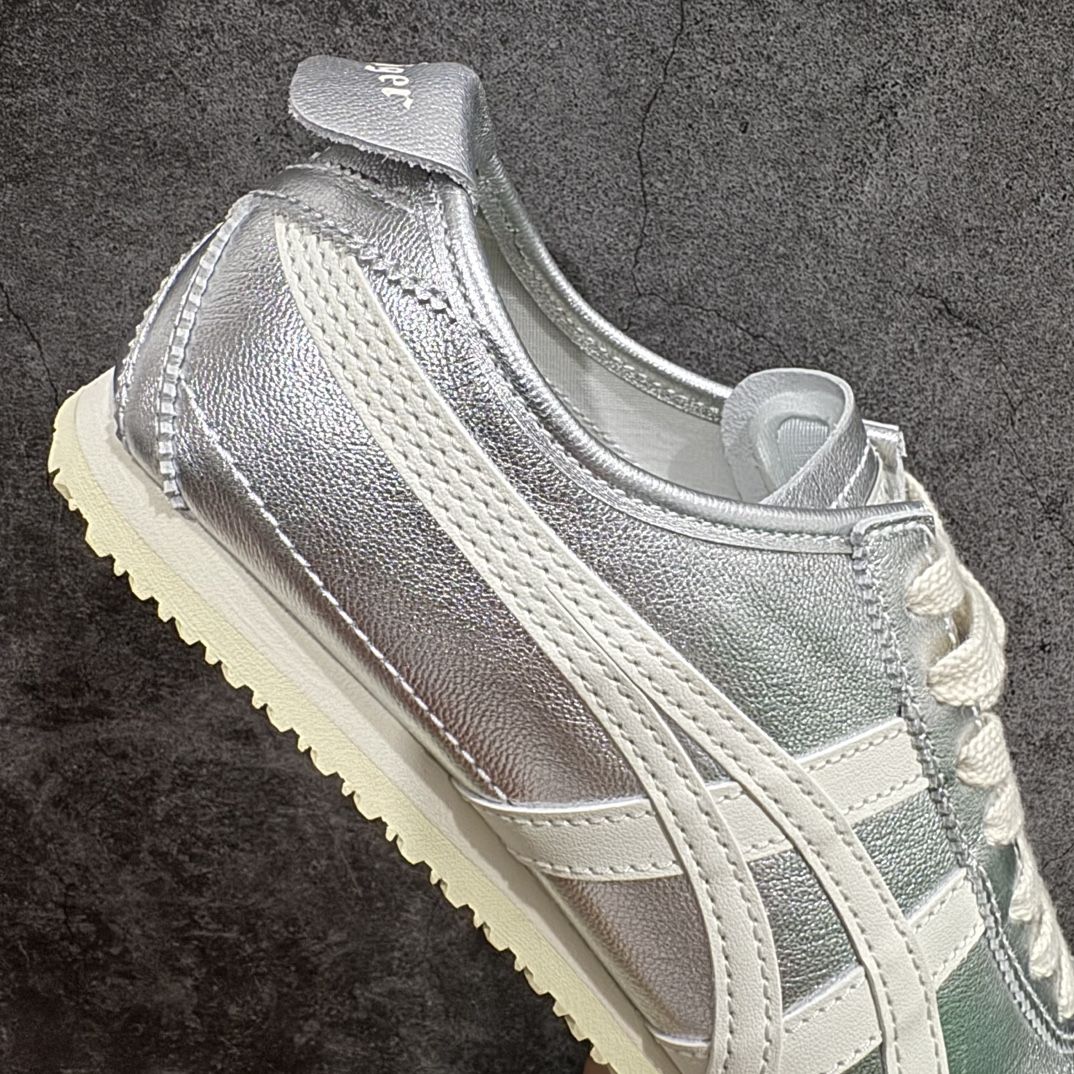 图片[7]-【PH纯原】Asics Onitsuka Tiger MEXICO 66 亚瑟士鬼冢虎复古经典板鞋 银白色nn印尼厂Oem原单材料 除成型在PT外n其余全部客供材料 淘宝B级代购店铺内供💯n四联官方吊牌 乳胶组合鞋垫、羊皮纸质中底 不用宰手买专柜 这里满足你👊🏼 全新工厂开发 一线品质 全部原鞋一比一开发 Size：36-46 全码出货 编码：T1240260-莆田鞋批发中心