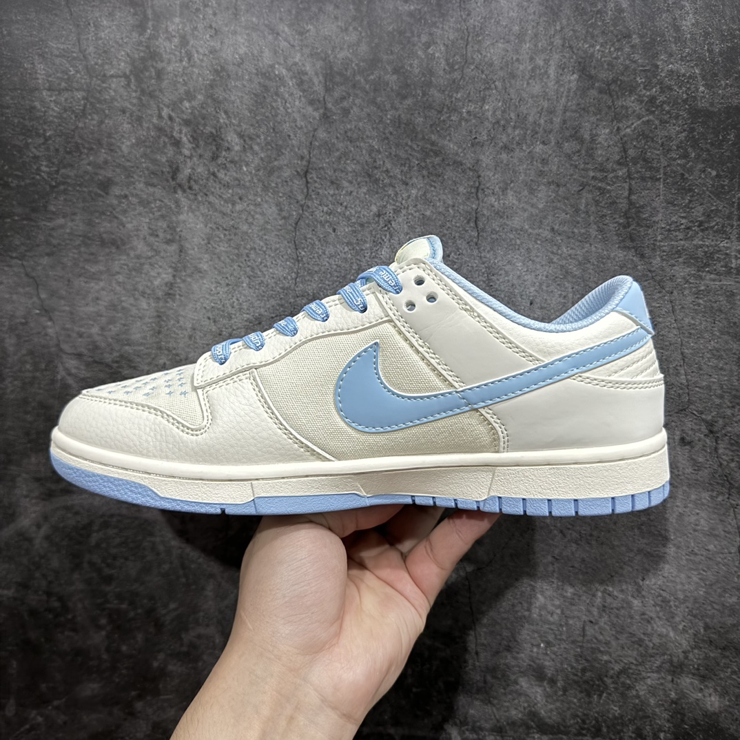 280 【定制版】Nk SB Dunk Low Supreme联名-天蓝帆布 周年高端定制 低帮休闲板鞋 BB6698-513