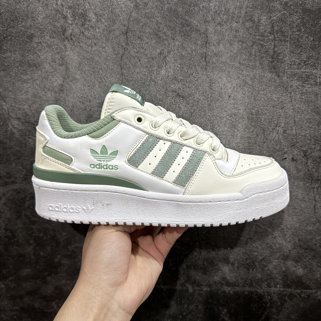 【纯原版】阿迪达斯 Adidas Original Forum 84 Low OG 低帮复古潮流运动板鞋市售最强版本 全套原纸板楦头开发 大厂流水线 做工成熟稳定 此款以复古篮球鞋的外形为基础 采用皮革拼接 简约百搭 更加贴合舒适 中底内侧网格造型起到点睛之笔 外底橡胶 更显 货号:IG0286 尺码：36 36.5 37.5 38 38.5 39 40 40.5 41 42 42.5 43 44 45-莆田鞋批发中心