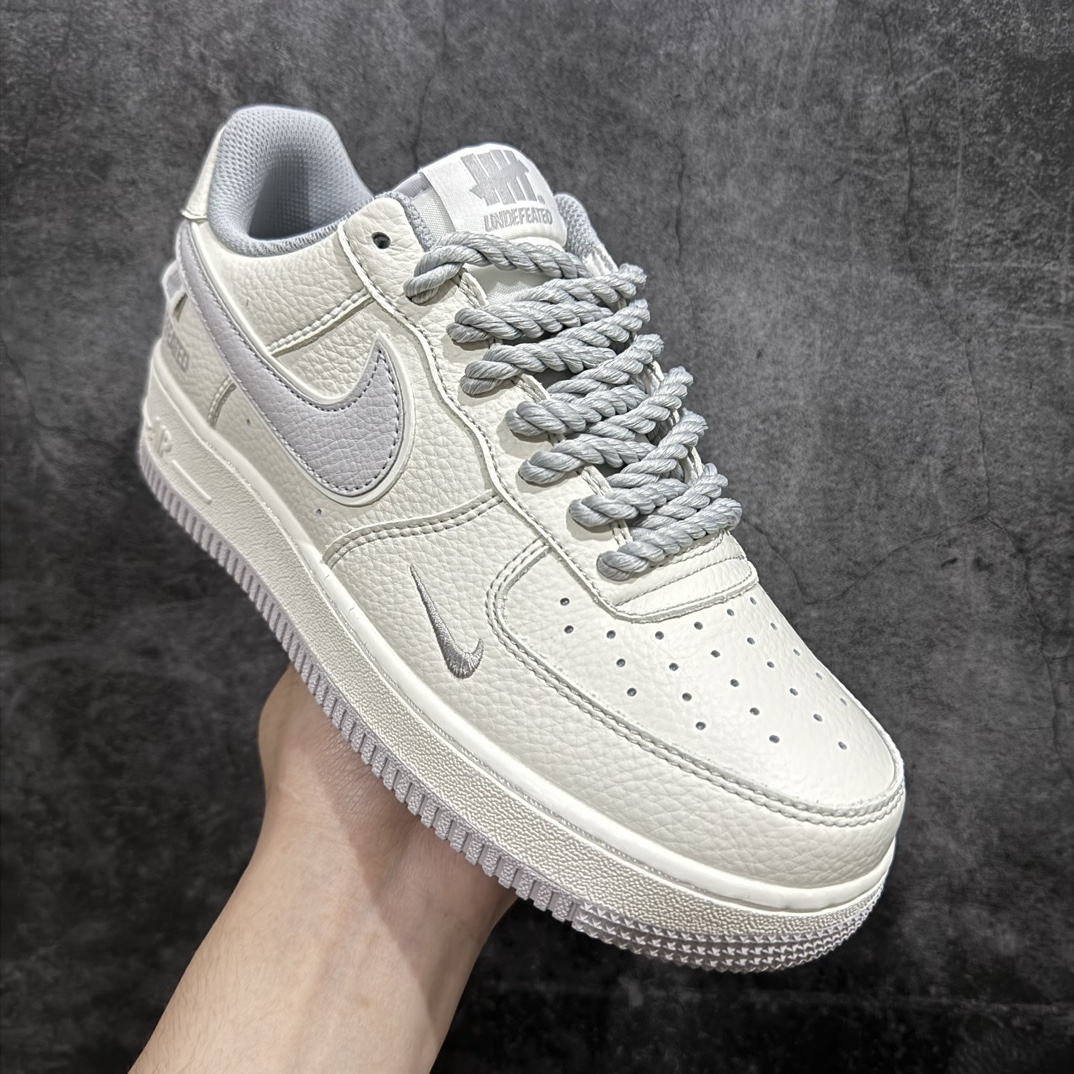 260 Undefeated x Nk Air Force 1'07 Low 米灰麻绳 空军一号低帮休闲板鞋 UT2023-203