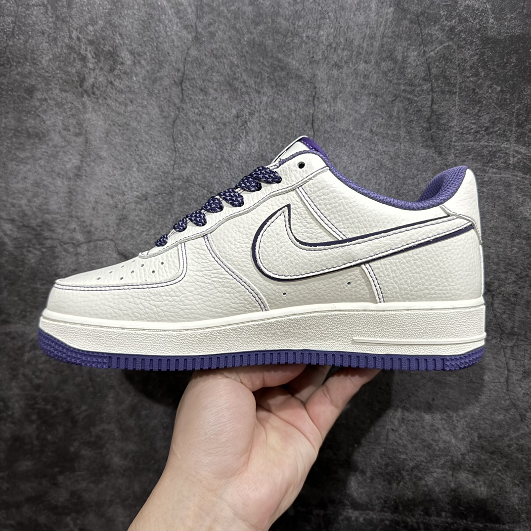 图片[2]-【公司级】Stussy x Nk Air Force 1\’07 Low 斯图西联名 军紫色反光 空军一号低帮休闲板鞋 UN1635-222rn#客供高亮3M反光 定制皮料 折边针车 工艺难度大 原楦头原纸板 内置全掌气垫r 尺码：36 36.5 37.5 38 38.5 39 40 40.5 41 42 42.5 43 44 44.5 45 编码：HXS290300-鞋库