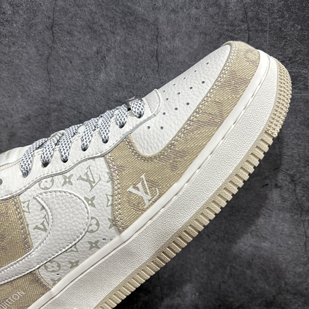 200 海外限量发售 Nike Air Force 1 '07 Low “LV联名--荧光卡其牛仔”空军一号  DD8686-300