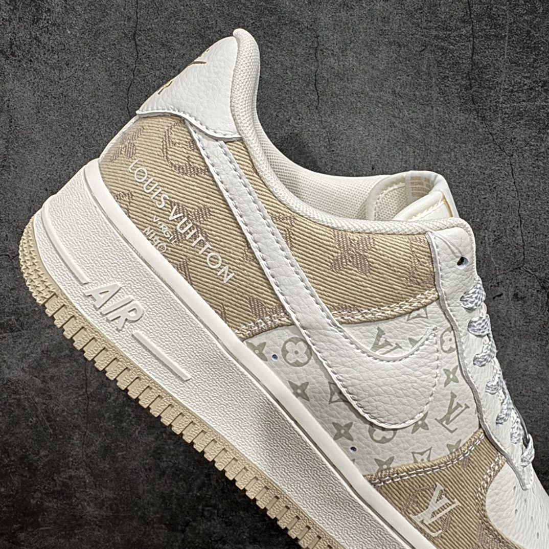 200 海外限量发售 Nike Air Force 1 '07 Low “LV联名--荧光卡其牛仔”空军一号  DD8686-300