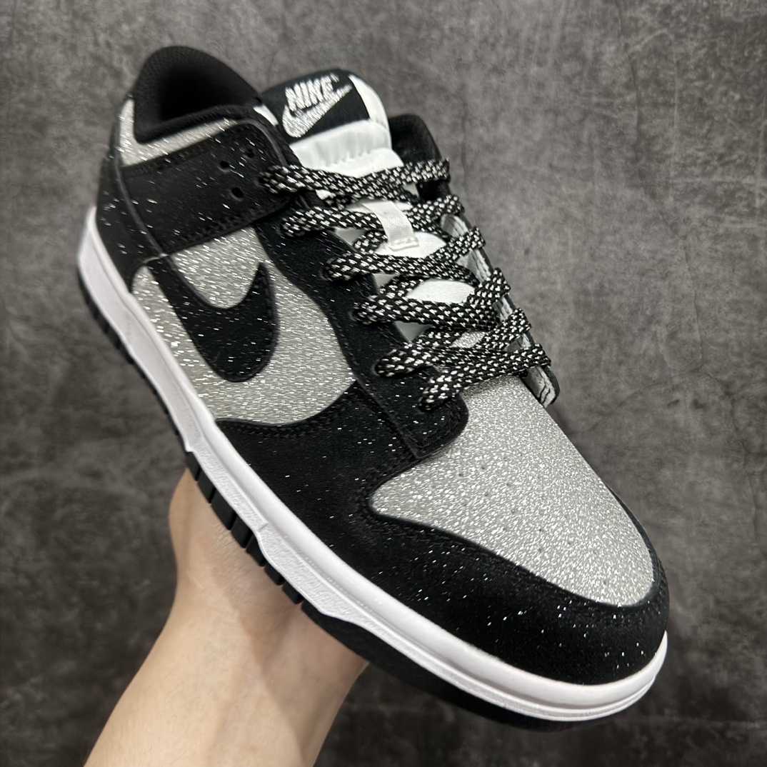 200 【纯原Z版】Nk SB Dunk Low 黑色满天星 周年高端定制 低帮休闲板鞋 LW1818-101