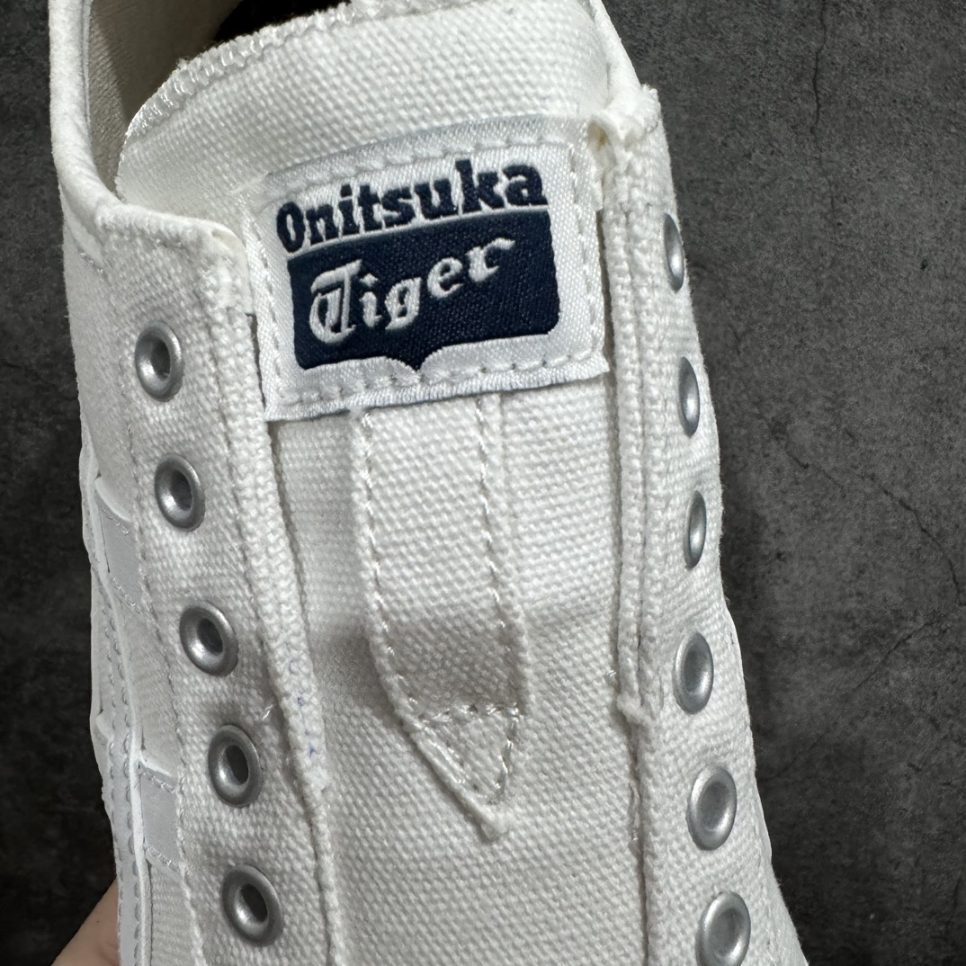 图片[6]-【PH纯原】Asics Onitsuka Tiger MEXICO 66 亚瑟士鬼冢虎复古经典板鞋 白色nn印尼厂Oem原单材料 除成型在PT外n其余全部客供材料 淘宝B级代购店铺内供💯n四联官方吊牌 乳胶组合鞋垫、羊皮纸质中底 不用宰手买专柜 这里满足你👊🏼 全新工厂开发 一线品质 全部原鞋一比一开发 Size：36-46 全码出货 编码：T1190200-鞋库