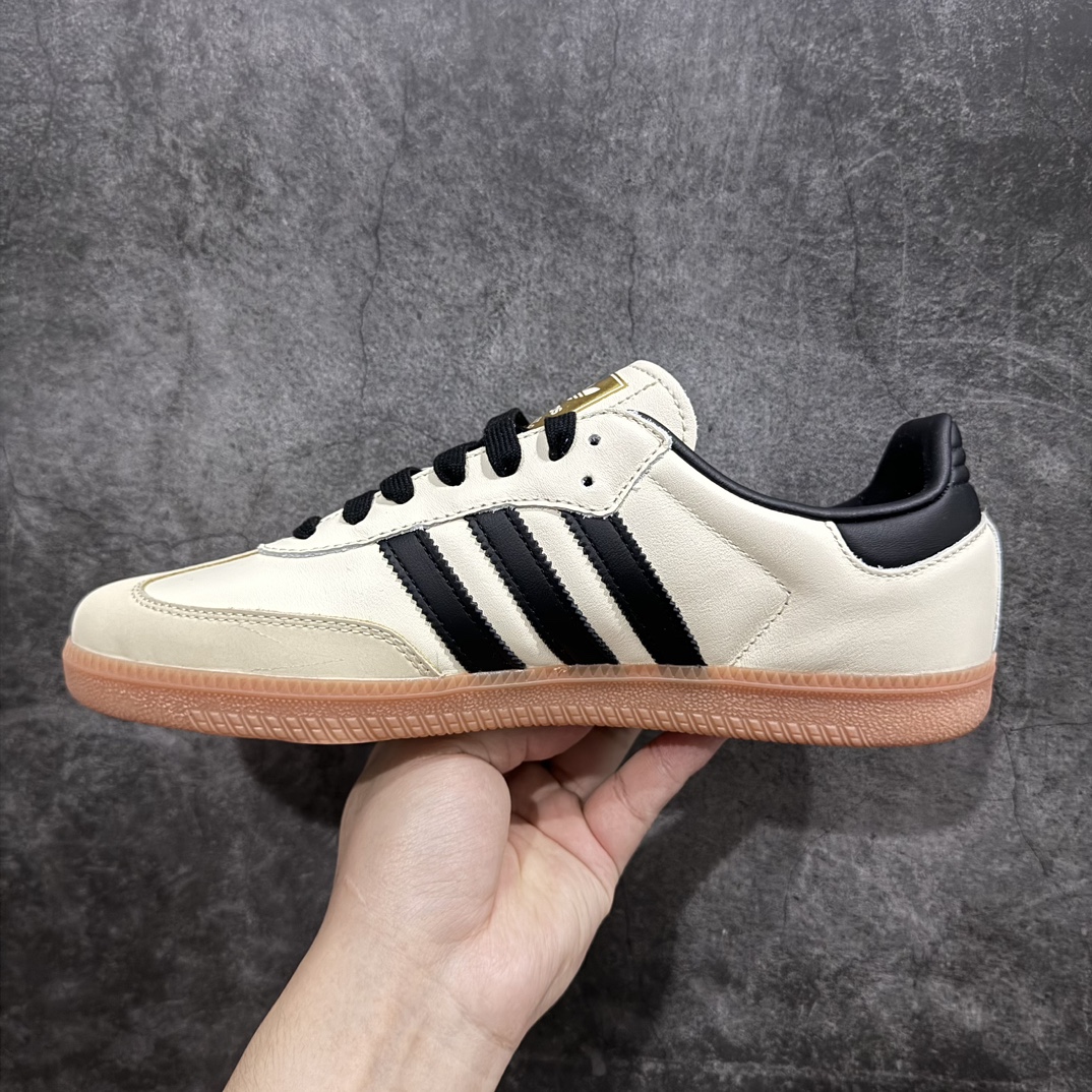 230  Adidas Originals Samba Vegan桑巴德训鞋 白紫棕  ID0478