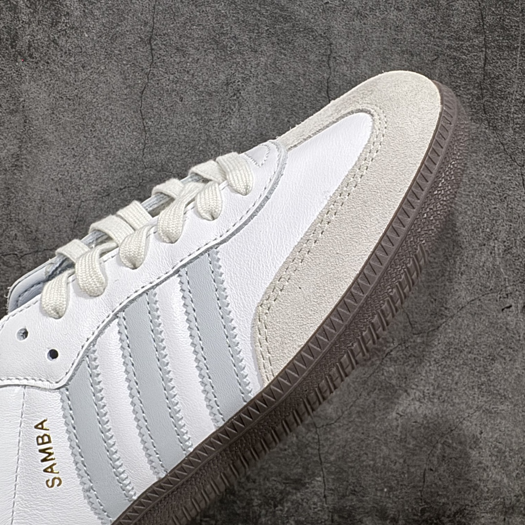 230  Adidas Originals Samba 桑巴德训鞋  ID2055 白浅蓝