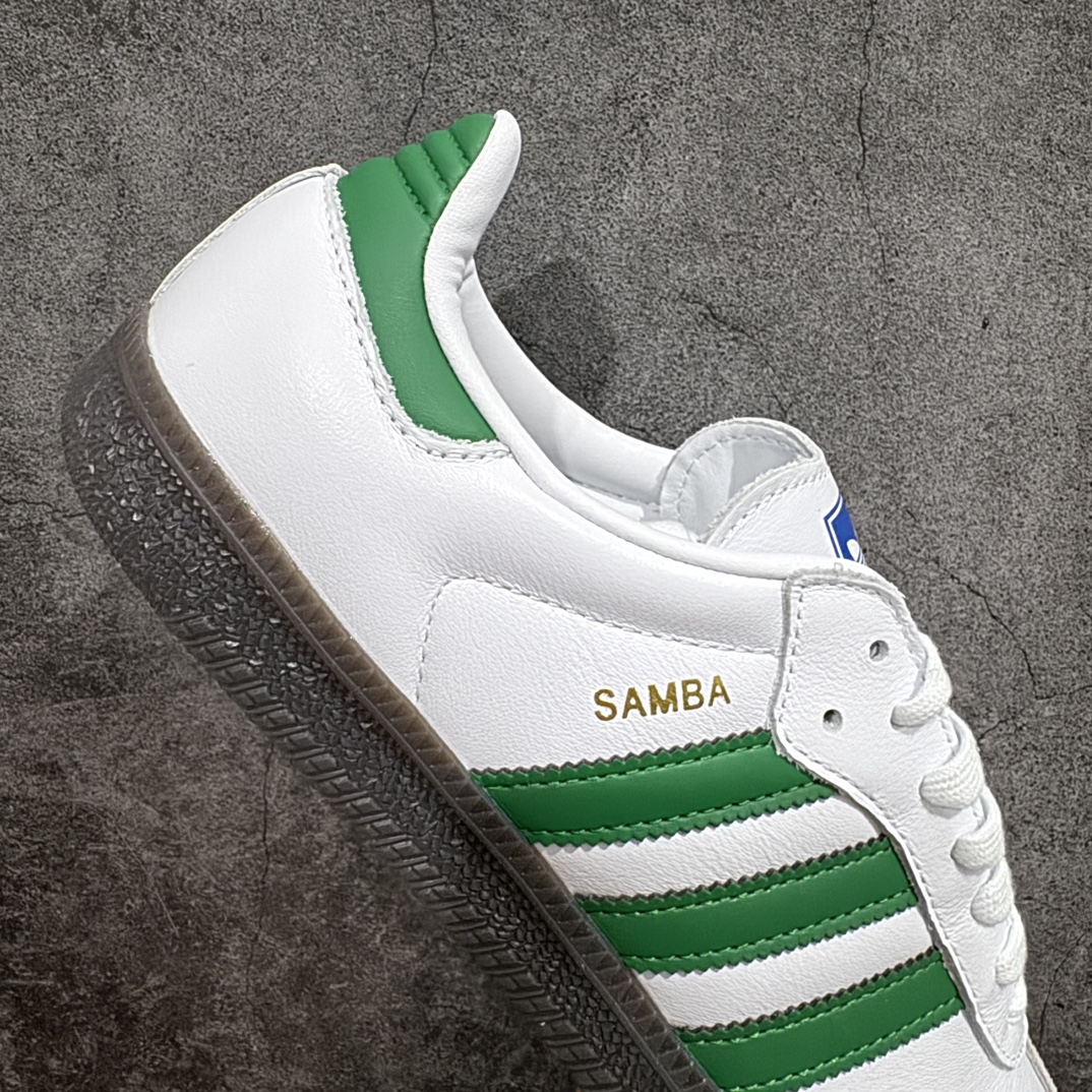 230  Adidas Originals Samba 桑巴德训鞋 IG1024 白绿