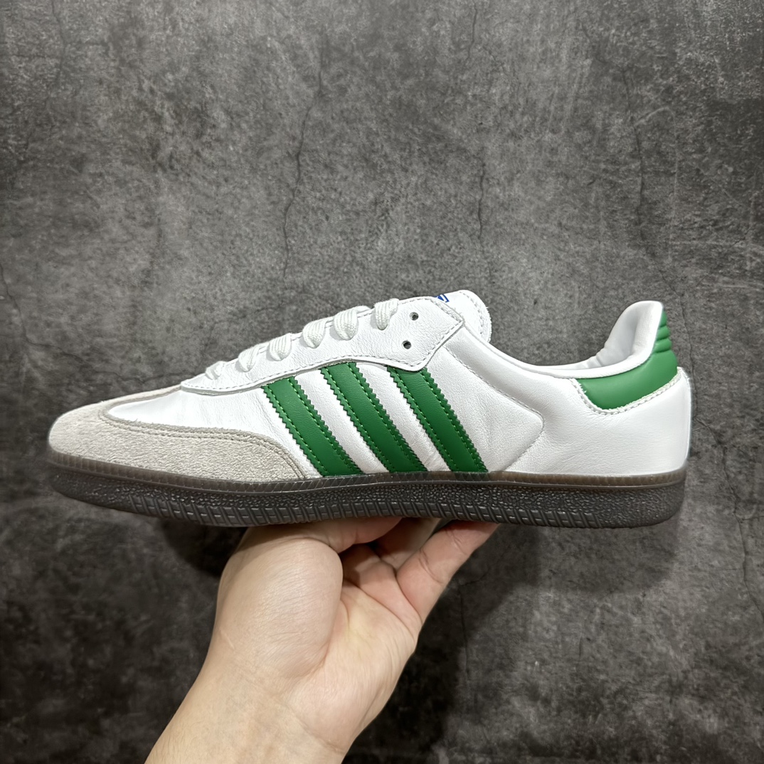 230  Adidas Originals Samba 桑巴德训鞋 IG1024 白绿