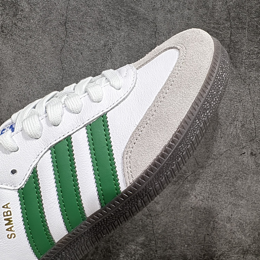 230  Adidas Originals Samba 桑巴德训鞋 IG1024 白绿