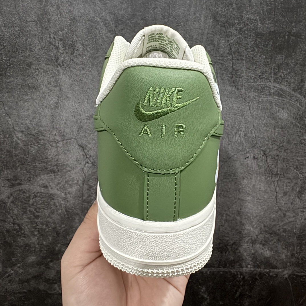 公司级官方爆款定制二次元主题NikeAirForce1Low07橄榄绿配色空军一号低帮休闲板鞋定制皮料原