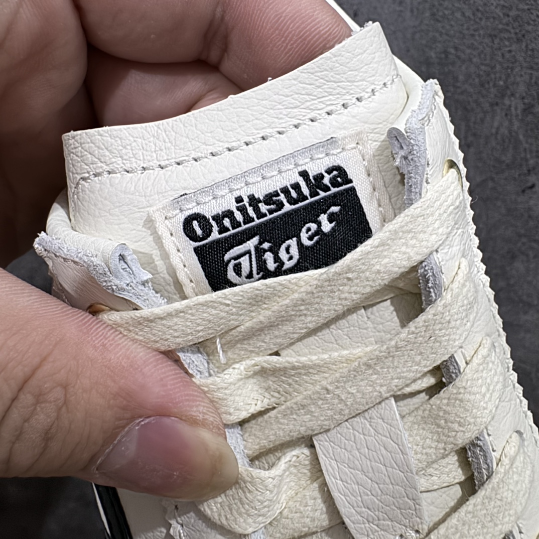 图片[7]-【PH纯原】Asics Onitsuka Tiger MEXICO 66 亚瑟士鬼冢虎复古经典板鞋 米黑金色nn印尼厂Oem原单材料 除成型在PT外n其余全部客供材料 淘宝B级代购店铺内供💯n四联官方吊牌 乳胶组合鞋垫、羊皮纸质中底 不用宰手买专柜 这里满足你👊🏼 全新工厂开发 一线品质 全部原鞋一比一开发  货号：DL408-9001 Size：36-46 全码出货 编码：T1230250-鞋库