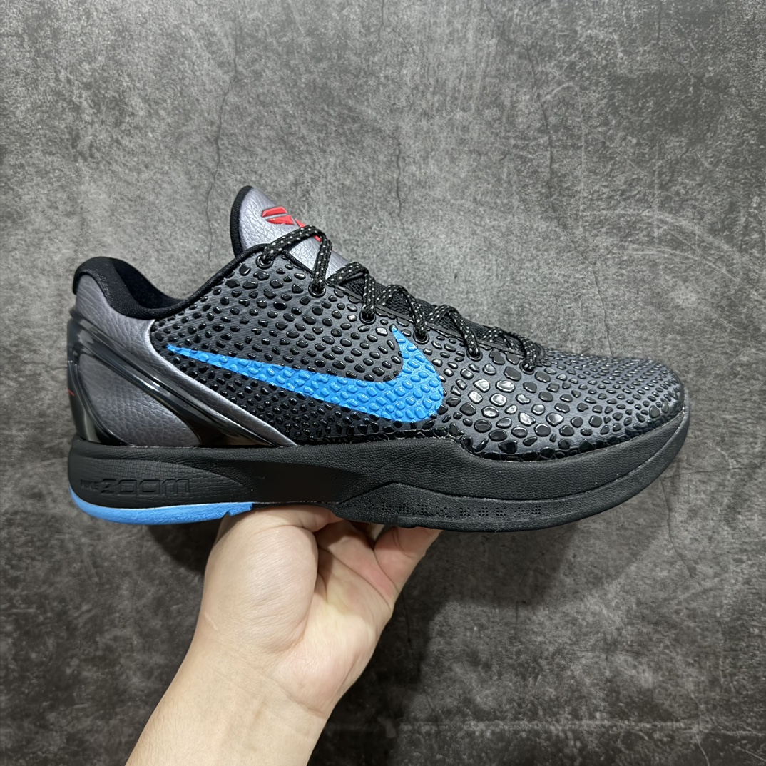 GX美版复刻天花板NKZoomKobe6Protro科比六代黑暗骑士黑蓝429659-008完美复刻公司