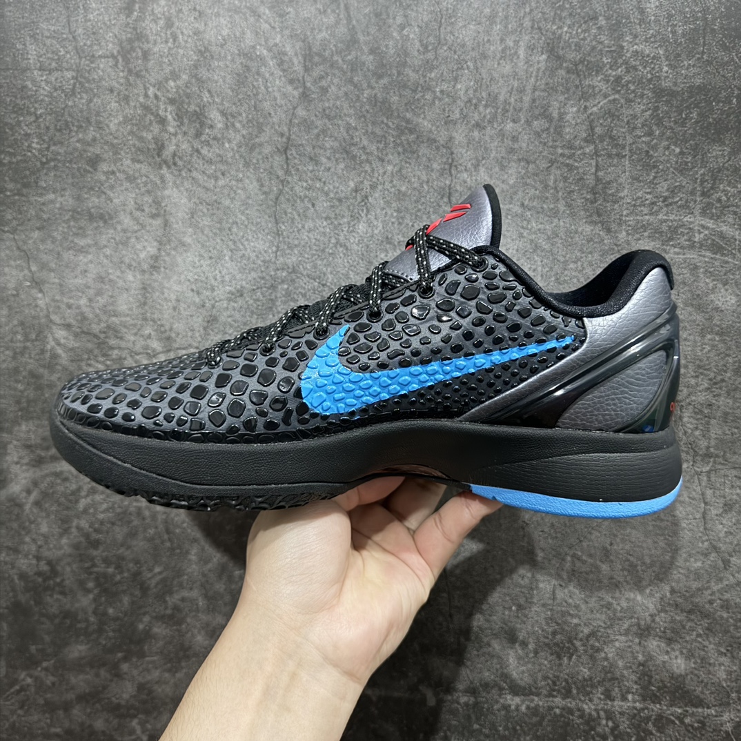 GX美版复刻天花板NKZoomKobe6Protro科比六代黑暗骑士黑蓝429659-008完美复刻公司