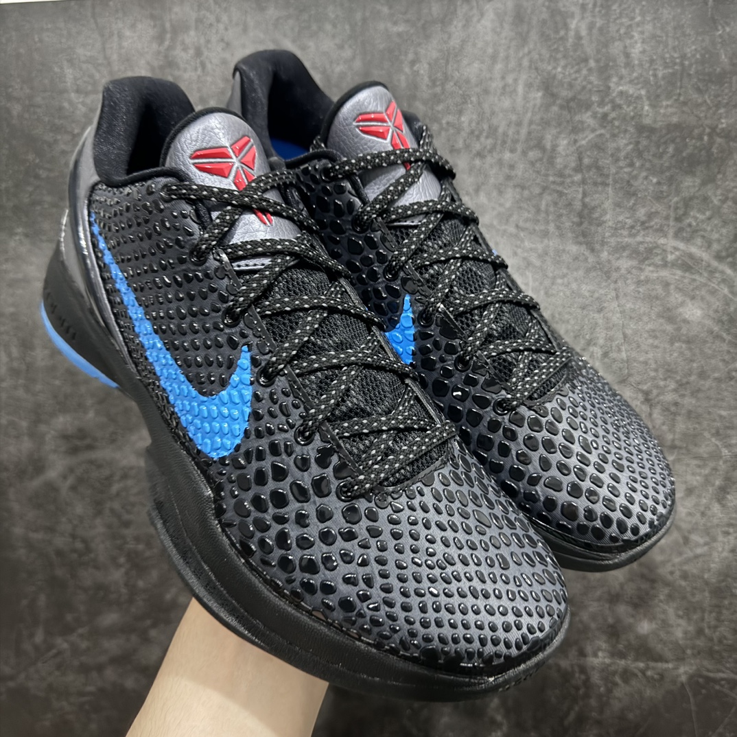 GX美版复刻天花板NKZoomKobe6Protro科比六代黑暗骑士黑蓝429659-008完美复刻公司