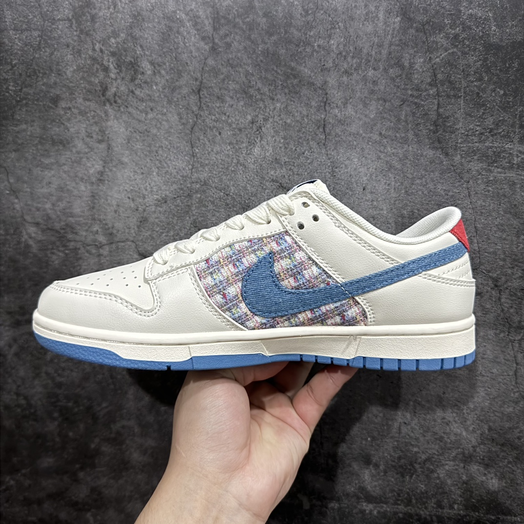 图片[2]-【定制版】Nk SB Dunk Low LV联名-米蓝小香风 周年高端定制 低帮休闲板鞋 XX2025-323rn#定制鞋盒 大厂纯原品质出货 超高清洁度 皮料切割干净无任何毛边 细节完美 r 尺码：36 36.5 37.5 38 38.5 39 40 40.5 41 42 42.5 43 44 44.5 45 编码：HXS320340-鞋库