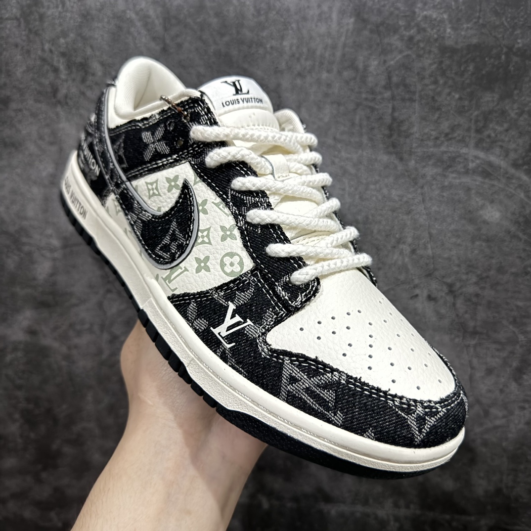 图片[3]-【定制版】Nk SB Dunk Low 联名 周年高端定制 低帮休闲板鞋货号：SJ2068-256n定制鞋盒 大厂纯原品质出货 超高清洁度 皮料切割干净无任何毛边 细节完美  尺码：36 36.5 37.5 38 38.5 39 40 40.5 41 42 42.5 43 44 44.5 45 编码：HXS320340-鞋库