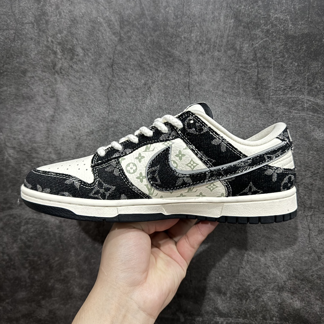 图片[2]-【定制版】Nk SB Dunk Low 联名 周年高端定制 低帮休闲板鞋货号：SJ2068-256n定制鞋盒 大厂纯原品质出货 超高清洁度 皮料切割干净无任何毛边 细节完美  尺码：36 36.5 37.5 38 38.5 39 40 40.5 41 42 42.5 43 44 44.5 45 编码：HXS320340-鞋库