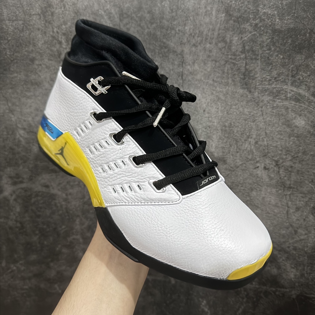 图片[3]-【莞产纯原】原厂渠道Air Jordan 17 Low “Lightning”Aj17白黑黄低帮闪电即将独家全码出货！原厂独家私模打造！原材料加持！ 尺码：40.5—47.5 货号：FJ0395-100 编码：BD700720-莆田鞋批发中心