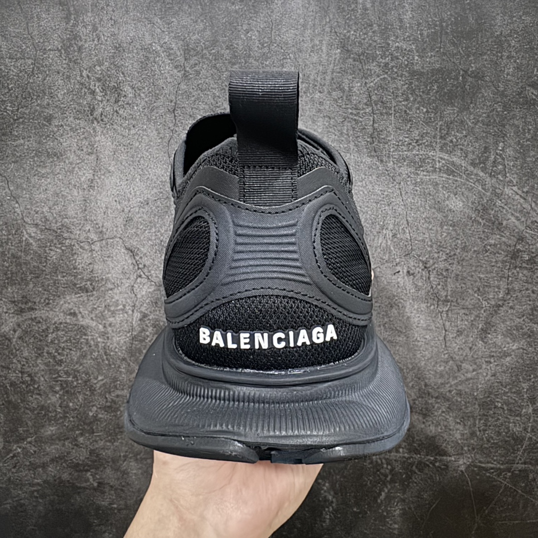 绿X版BALENCIAGACIRCUIT巴黎世家圆头系带LOGO印花低帮老爹鞋全套原纸板楦头开发最原汁原