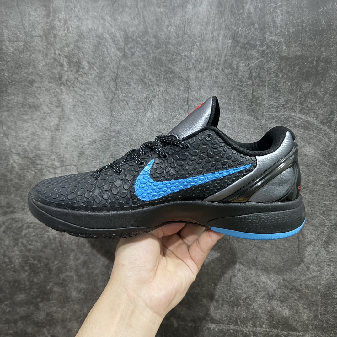 owf外贸版NKZoomKobe6Protro科比六代黑暗骑士黑蓝429659-008顶级外贸大厂耗时半