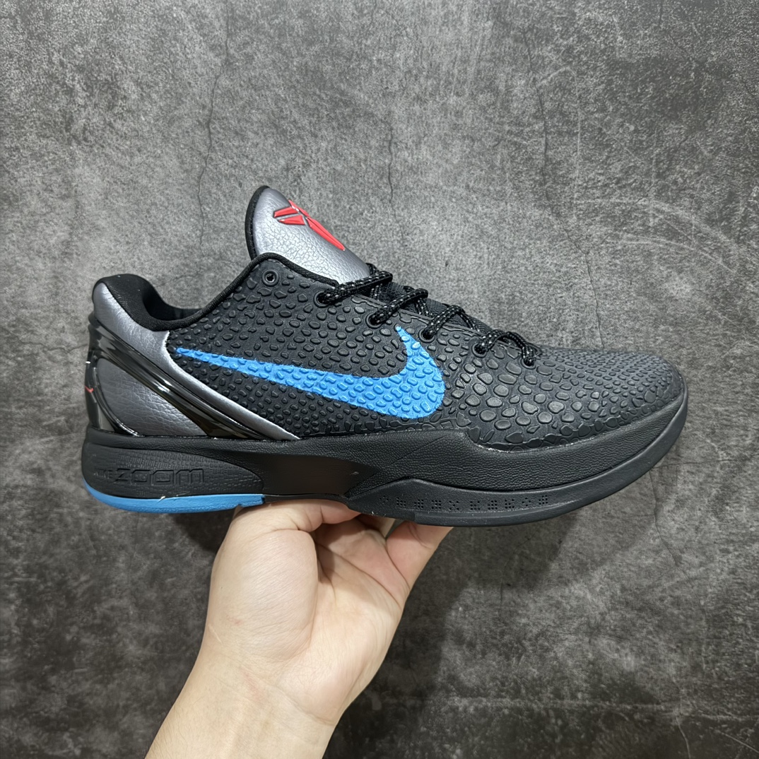 owf外贸版NKZoomKobe6Protro科比六代黑暗骑士黑蓝429659-008顶级外贸大厂耗时半