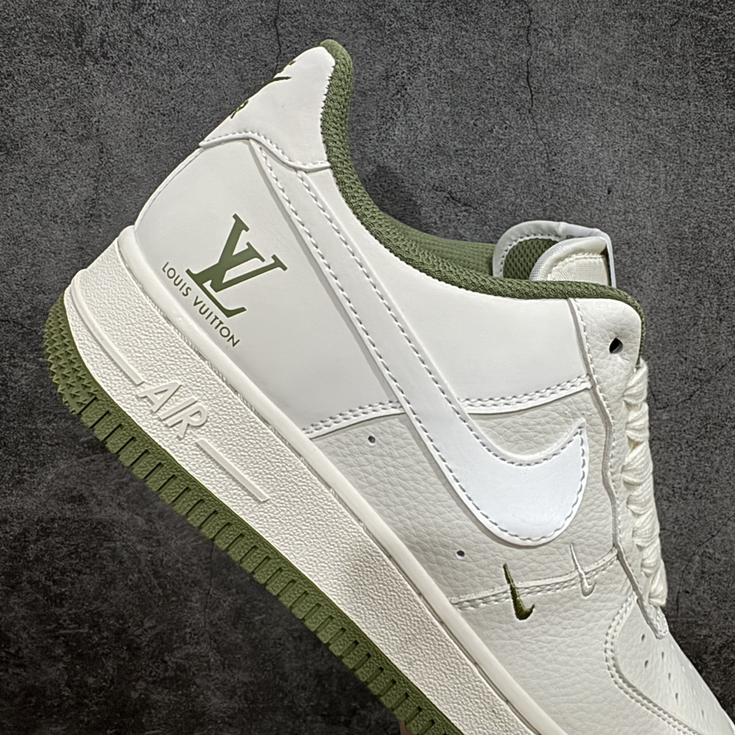 图片[7]-【定制版】海外限量发售 Nike Air Force 1 \’07 Low “LV联名–米绿双小勾”空军一号 低帮 运动鞋 休闲鞋 折边针车 工艺难度大 原楦头原纸板 原装鞋盒 定制五金配件 内置全掌气垫 原厂鞋底货号：XZ6188-003 Size：36 36.5 37.5 38 38.5 39 40 40.5 41 42 42.5 43 44 44.5 45 编码：HXS310320-莆田鞋批发中心