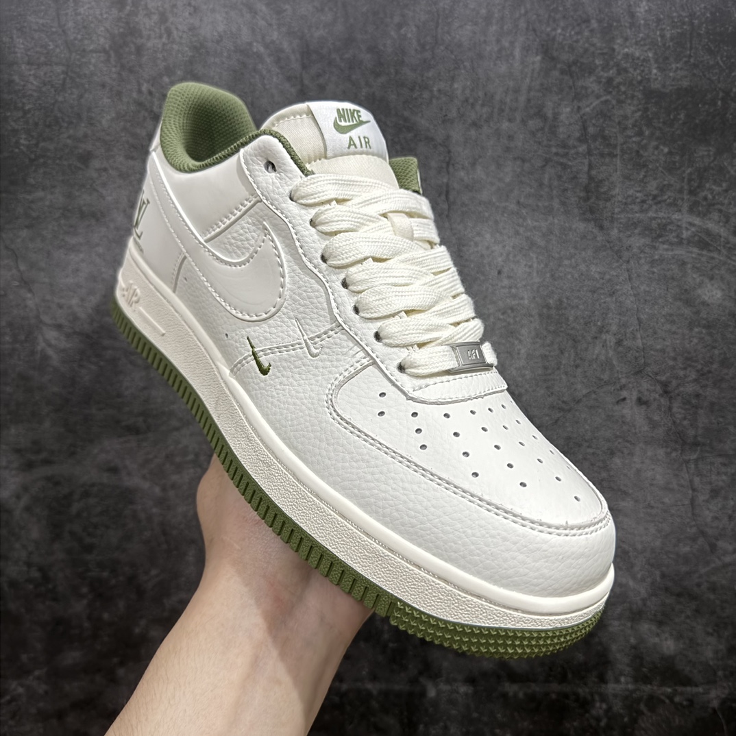 定制版海外限量发售NikeAirForce107Low“LV联名--米绿双小勾”空军一号低帮运动鞋休闲鞋