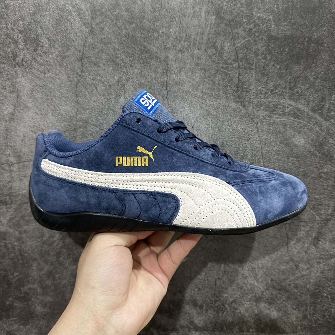 【公司级】彪马 Puma Speedcat Og+ Sparco 防滑耐磨 休闲运动鞋n支持侧踏时的踏步工作即使在健身房等使用环境中也能确保透气性像吸盘一样的设计是为了提高体育馆表面的抓地力性能 货号: 307171-06  尺码:35-45半 编码：MZ240250-莆田鞋批发中心