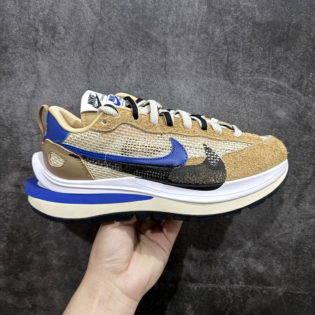 【神版】Sacai x NK Vaporwaffle 3.0 卡其蓝 CV1363-200 全套原厂数据楦头、纸板开发n首家私模五层分离大底 官方数据5cmn全鞋原数据导入电脑针车 分毫不差n原厂采购 贾卡双股织面，百分百一致ZPn正确长绒皮料➕原装贝利皮料n高频印刷独家正确工艺（皮料透白）n完美鞋型区别市面肥头版  尺码:36 36.5 37.5 38 38.5 39 40 40.5 41 42 42.5 43 44 44.5 45 46 编码：DZ270310-莆田鞋批发中心