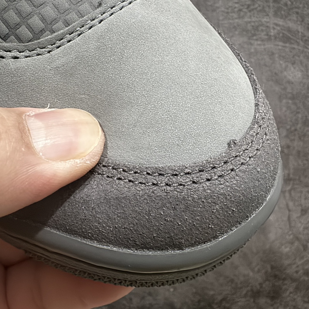 图片[6]-【莞产裁片】Air Jordan 4 Retro SE \”Smoke Grey\” 烟熏灰 AJ4 乔丹4代 aj4 乔4 巴黎奥运 灰黑 乔丹篮球鞋系列 FQ7928-001nn大厂出品 值得信赖的产品n原鞋开发 全鞋为原鞋一致原厂皮材质 质感满满n鞋型到位 正宗乔4的完美鞋型 鞋舌长度同步原鞋n原厂网格不打皱 鞋底有刷漆 正确电脑针车走线 超高裁边清洁度n值得入手零售的好货，优势价格主推💪🏻 尺码：40.5-47.5 编码：BD480500-莆田鞋批发中心