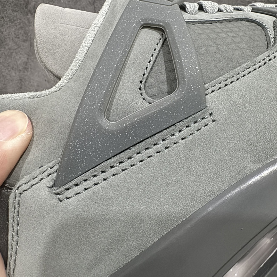 图片[4]-【莞产裁片】Air Jordan 4 Retro SE \”Smoke Grey\” 烟熏灰 AJ4 乔丹4代 aj4 乔4 巴黎奥运 灰黑 乔丹篮球鞋系列 FQ7928-001nn大厂出品 值得信赖的产品n原鞋开发 全鞋为原鞋一致原厂皮材质 质感满满n鞋型到位 正宗乔4的完美鞋型 鞋舌长度同步原鞋n原厂网格不打皱 鞋底有刷漆 正确电脑针车走线 超高裁边清洁度n值得入手零售的好货，优势价格主推💪🏻 尺码：40.5-47.5 编码：BD480500-莆田鞋批发中心