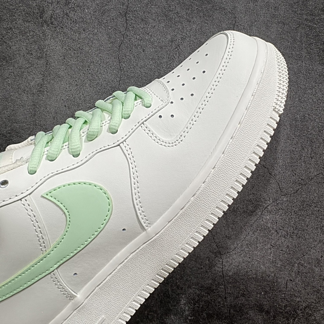 小红书爆款NikeAirForce1Low07“草绿”配色低帮空军一号休闲板鞋定制皮料原楦原纸板纯正空军