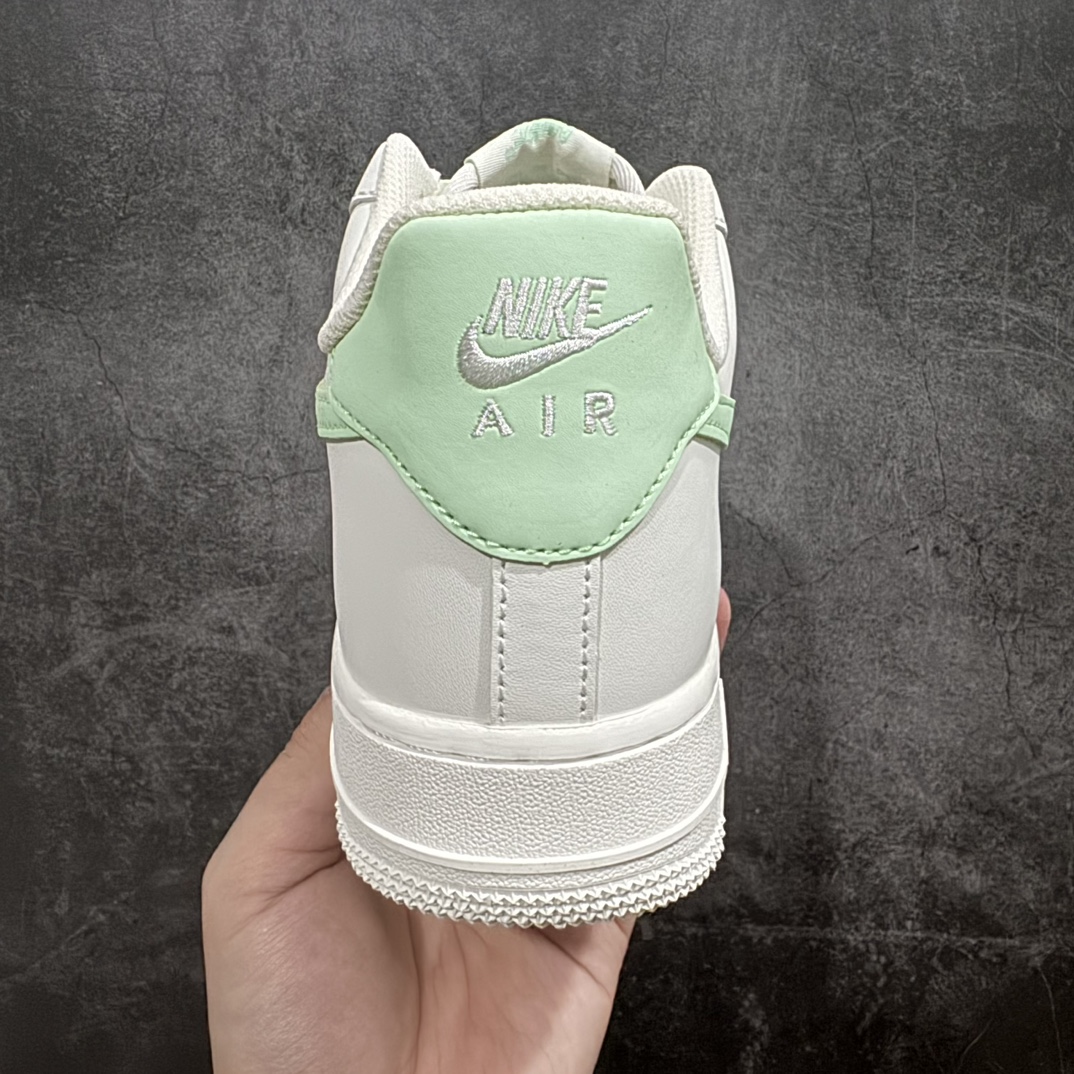 小红书爆款NikeAirForce1Low07“草绿”配色低帮空军一号休闲板鞋定制皮料原楦原纸板纯正空军