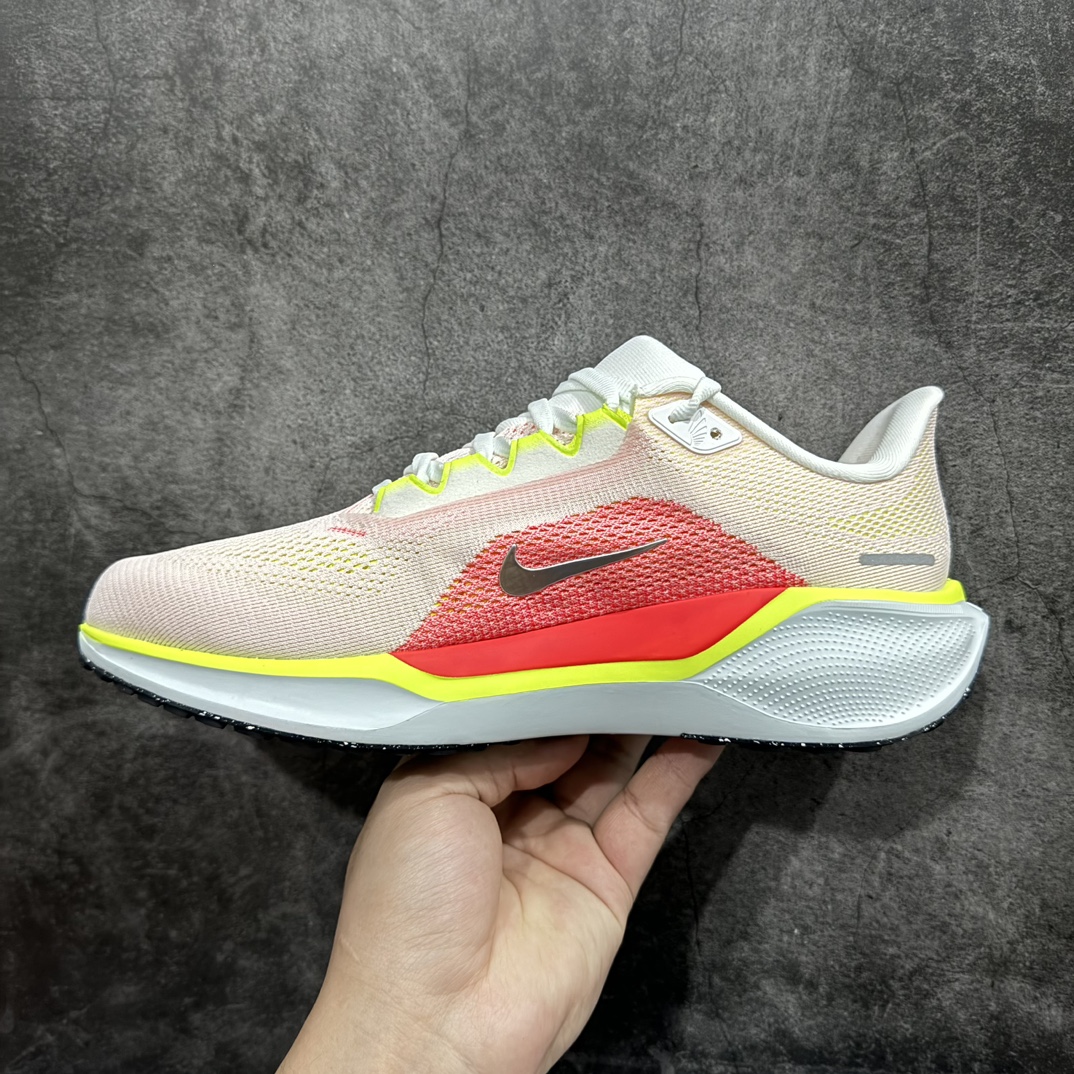 图片[2]-【纯原版】Nk Air Zoom Pegasus 41 耐克网面透气轻便耐磨跑鞋 FD2722-100rn#鞋面采用网布、织物、橡塑材料等多种材料拼接，出色支撑效果，缔造稳固脚感，塑就自然迈步体验。结合匠心排布的缓震配置，铸就稳固迈步体验。弧形外底设计，有助实现后跟到鞋头的顺畅过渡，在足部离地到落地过程中缔造流畅自如的迈步体验。r 尺码：39 40 40.5 41 42 42.5 43 44 44.5 45  编码：LDS250270-莆田鞋批发中心