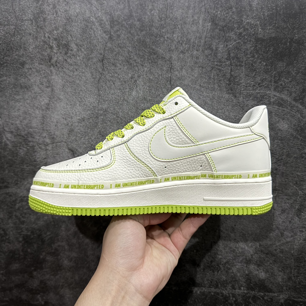 NikeAirForce1Low07白苹果绿满天星原楦头原纸板打造纯正低帮空军版型专注外贸渠道全掌内置蜂