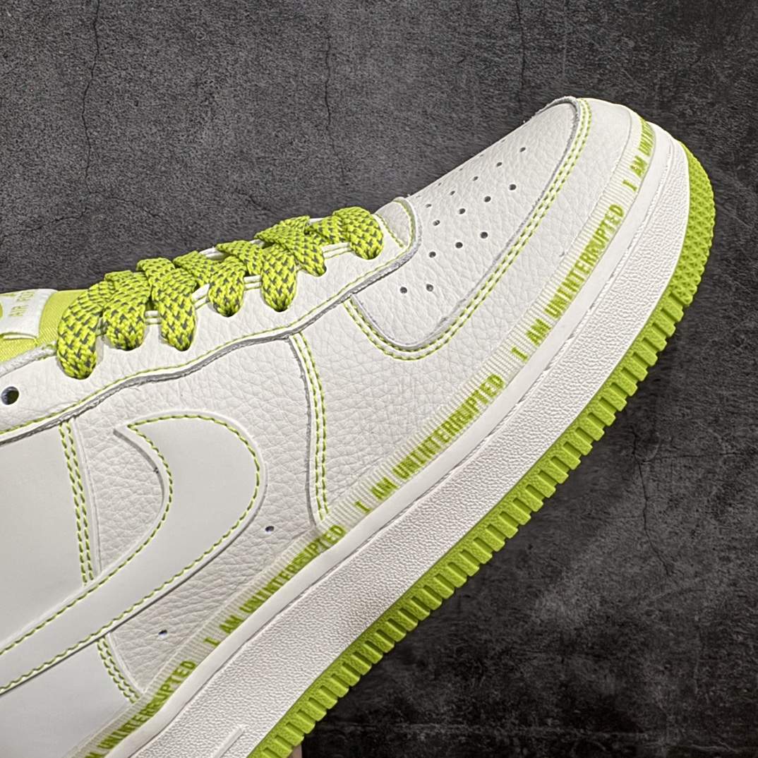 NikeAirForce1Low07白苹果绿满天星原楦头原纸板打造纯正低帮空军版型专注外贸渠道全掌内置蜂