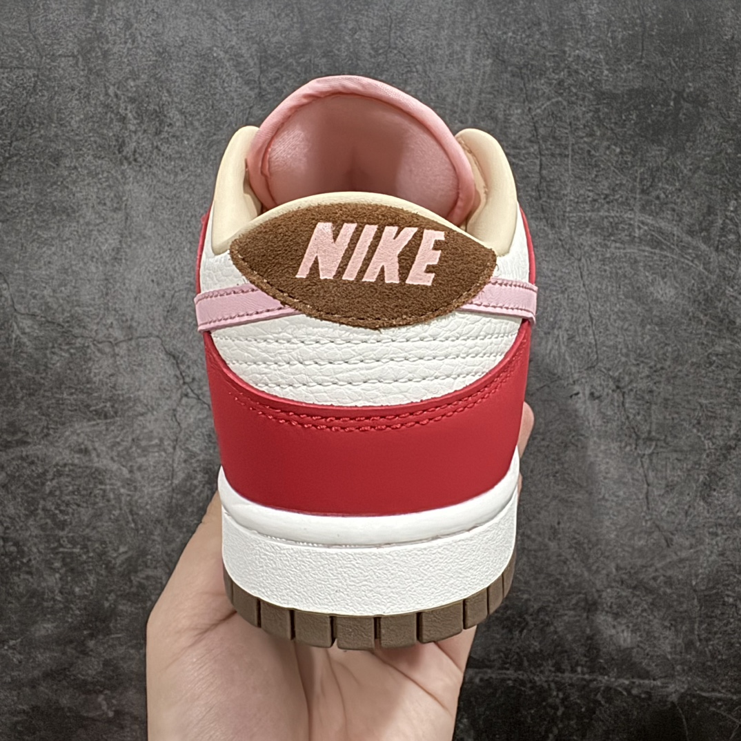 纯原Z版 Nk Dunk Low ”Bacon” 耐克 SB 低帮 白红粉 培根色 SB低帮休闲板鞋 FB7910-600