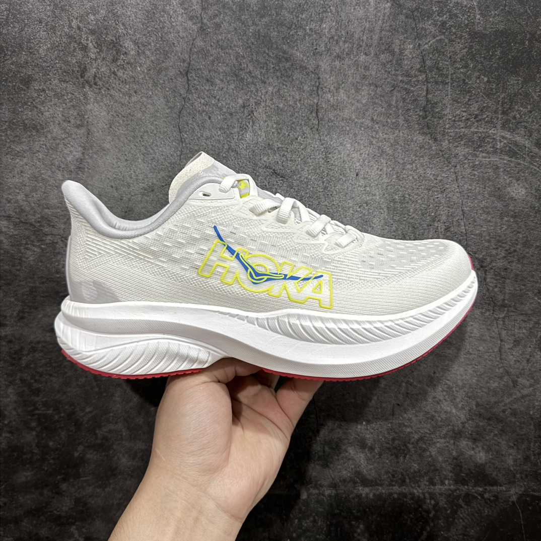 【超软底纯原版】美国新兴跑鞋品牌Hoka One One Mach 6 Low 马赫6代系列低帮全马竞速轻量透气网纱休闲运动慢跑鞋nn男女鞋半码制n原楦开发纸版楦型n采用热熔工程贾卡网织鞋面材质n搭载轻量化全掌双密度超临界EVA材料发泡中底,脚感更软弹n外置防滑耐磨橡胶底片❗️升级全掌超临界中底界 尺码：36 36.5 37.5 38 38.5 39 40 40.5 41 42 42.5 43 44 44.5 45 46 编码：NM240260-莆田鞋批发中心