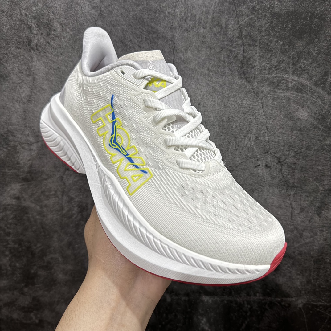 图片[3]-【超软底纯原版】美国新兴跑鞋品牌Hoka One One Mach 6 Low 马赫6代系列低帮全马竞速轻量透气网纱休闲运动慢跑鞋nn男女鞋半码制n原楦开发纸版楦型n采用热熔工程贾卡网织鞋面材质n搭载轻量化全掌双密度超临界EVA材料发泡中底,脚感更软弹n外置防滑耐磨橡胶底片❗️升级全掌超临界中底界 尺码：36 36.5 37.5 38 38.5 39 40 40.5 41 42 42.5 43 44 44.5 45 46 编码：NM240260-莆田鞋批发中心