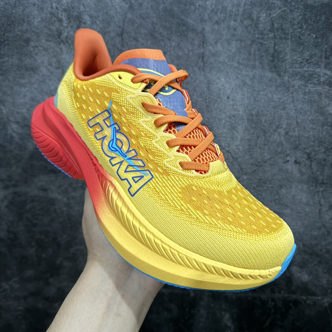 图片[3]-【超软底纯原版】美国新兴跑鞋品牌Hoka One One Mach 6 Low 马赫6代系列低帮全马竞速轻量透气网纱休闲运动慢跑鞋nn男女鞋半码制n原楦开发纸版楦型n采用热熔工程贾卡网织鞋面材质n搭载轻量化全掌双密度超临界EVA材料发泡中底,脚感更软弹n外置防滑耐磨橡胶底片❗️升级全掌超临界中底界 尺码：36 36.5 37.5 38 38.5 39 40 40.5 41 42 42.5 43 44 44.5 45 46 编码：NM240260-莆田鞋批发中心